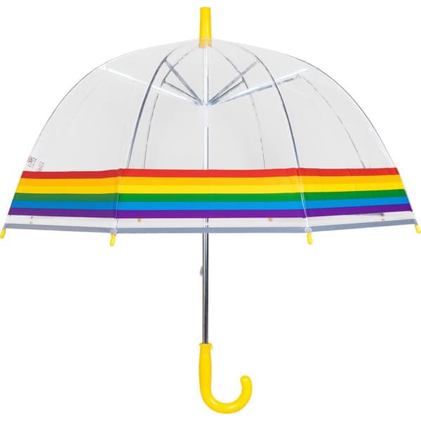 X-Brella Paraply med regnbuefarvede striber til børn/unge