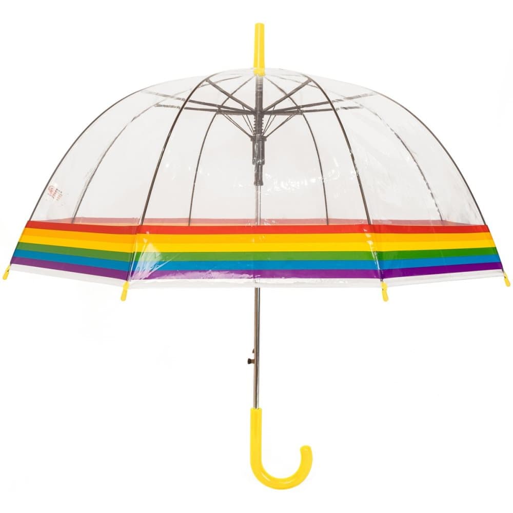 X-Brella Rainbow Border Dome Paraply
