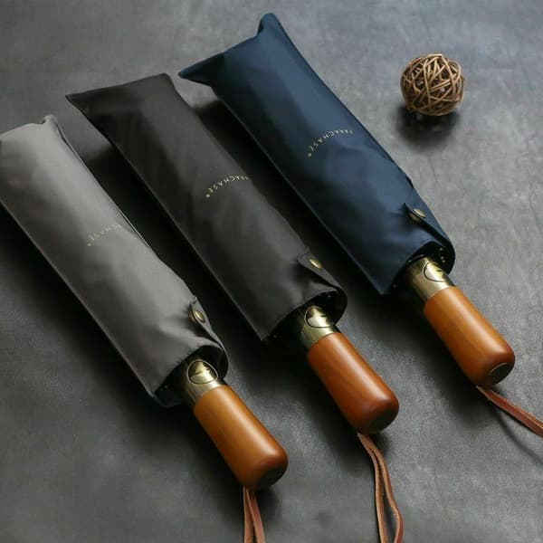 Paraply, Kompakt - 115 cm - Blå