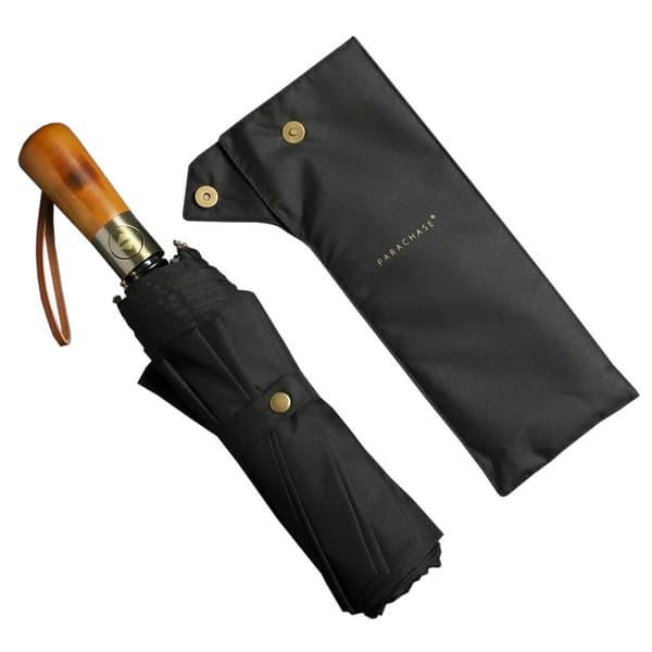 Paraply, Kompakt - 115 cm - Svart