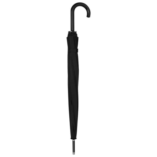 vidaXL Paraply automatisk svart 105 cm