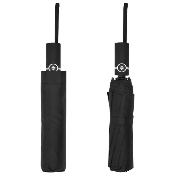 vidaXL paraply 104 cm automatisk åbning og lukning sort