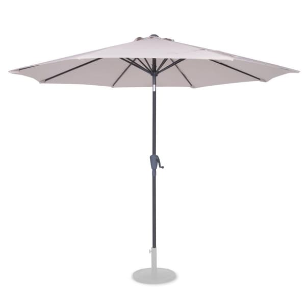 VONROC Premium Stangparasol Recanti Ø300cm - inkl. overtræk - rund | Beige