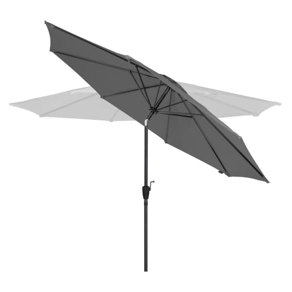 VONROC Premium Parasoll Recanati Ø300cm – Justerbart, Vinklingsbart, UPF 50+ Solskydd, Inklusive Parasollöverdrag (Fot Ingår Ej)