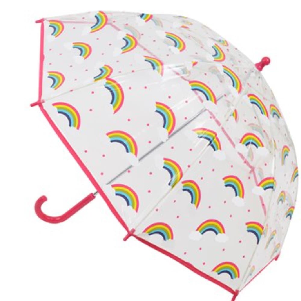 Drizzles Barn/barn Rainbow Dome Stick Umbrella