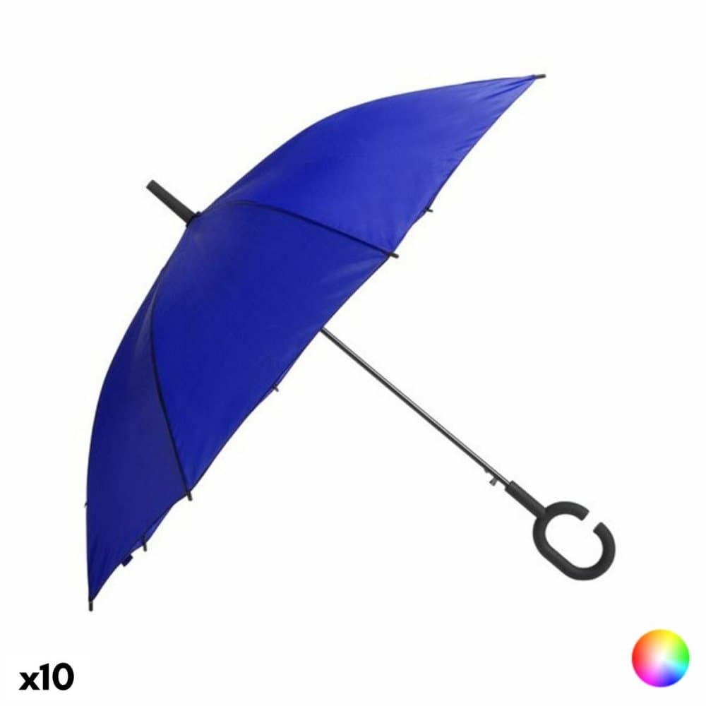 Automatiskt paraply 145706 (10 antal) - Röd