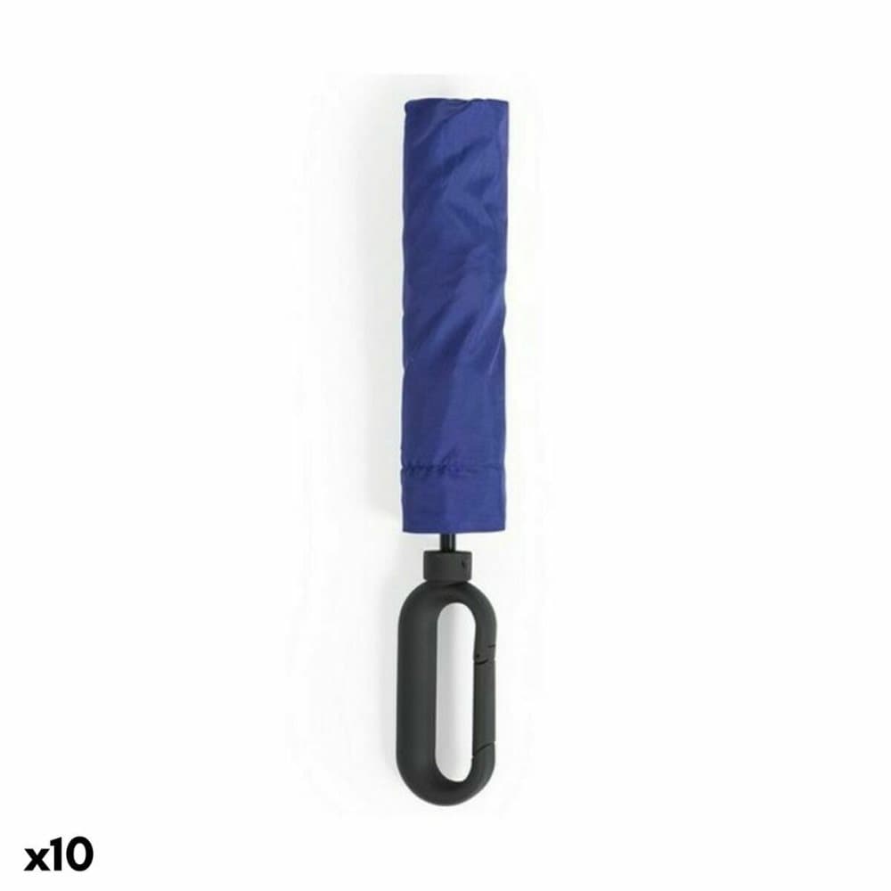 Hopfällbart paraply 145707 (10 antal) - Blå