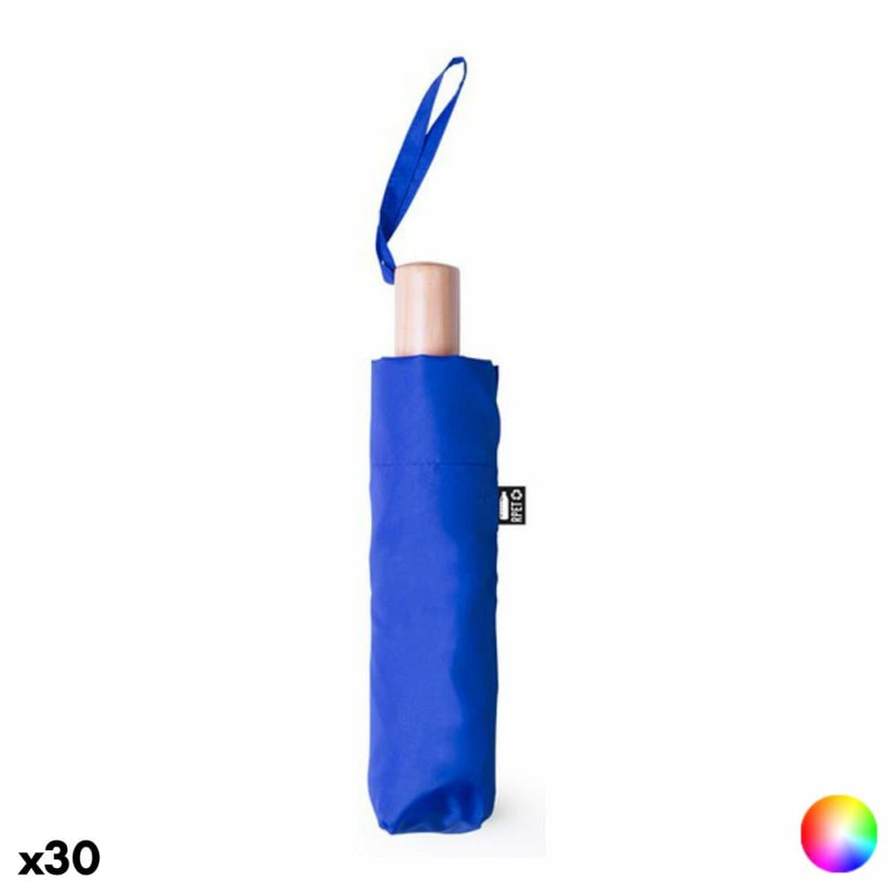 Hopfällbart paraply 146315 (30 antal) - Röd