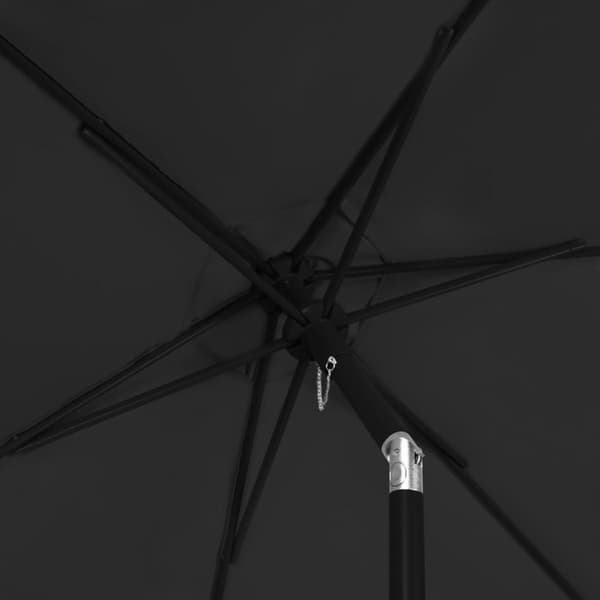 VONROC Premium Parasoll Torbole Ø200cm – 50+ UV-Skydd, Lätt och Kompakt, Perfekt för Strand och Uteplats