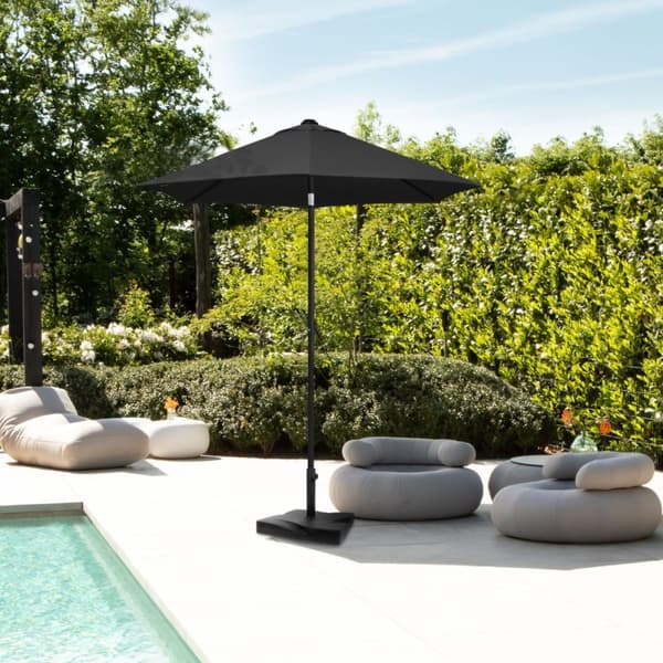 VONROC Premium Parasoll Torbole Ø200cm – 50+ UV-Skydd, Lätt och Kompakt, Perfekt för Strand och Uteplats
