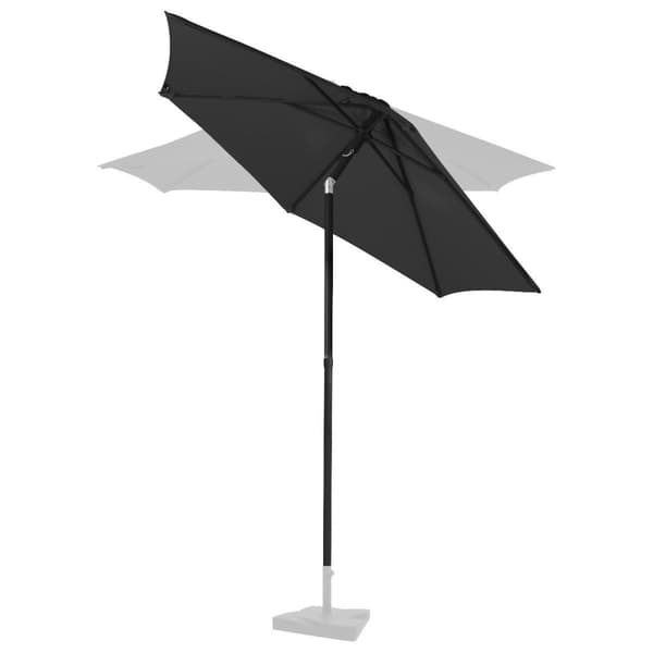 VONROC Premium Parasoll Torbole Ø200cm – 50+ UV-Skydd, Lätt och Kompakt, Perfekt för Strand och Uteplats
