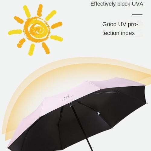 Anti-UV-sateenvarjo kannettava aurinkosateenvarjo - automaattinen avaus/laivastonsininen