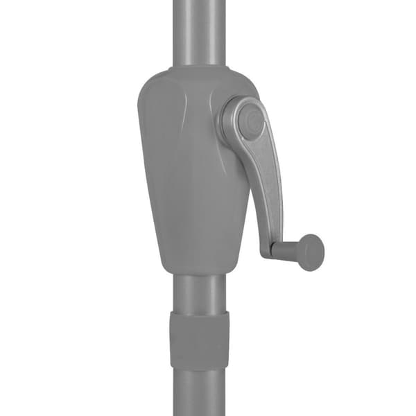 VONROC Premium Parasoll Rapallo 200x300 cm – Justerbart, Vinklingsbart, 50+ UV-Skydd, Parasollöverdrag Ingår