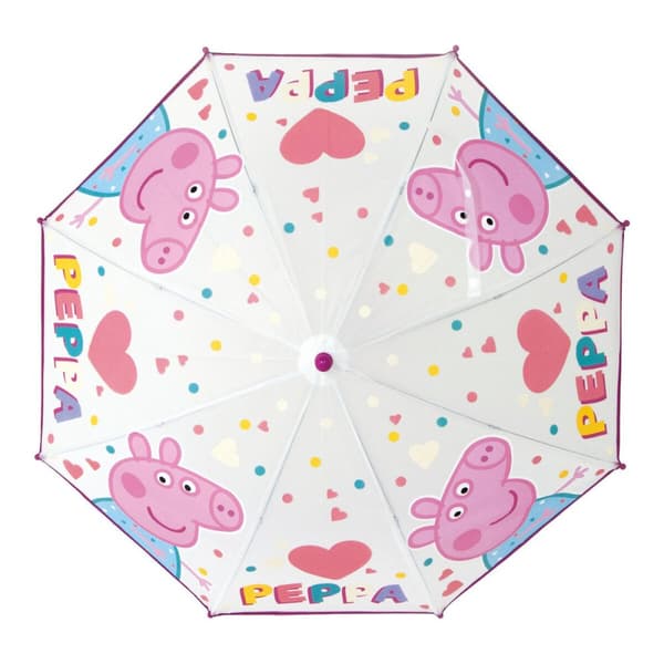 Paraply Peppa Pig Having fun Pink (Ø 80 cm)
