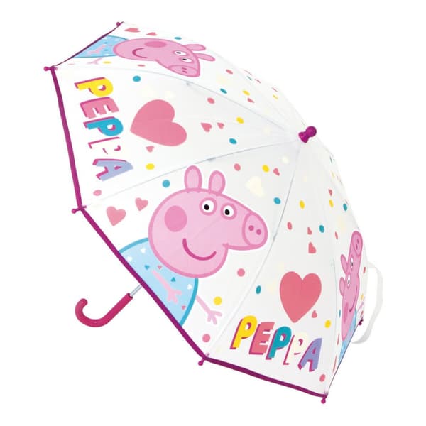 Paraply Peppa Pig Having fun Pink (Ø 80 cm)