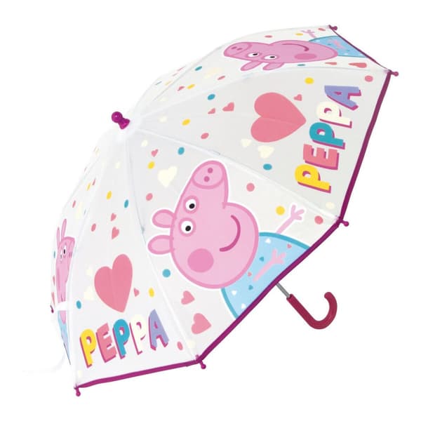 Paraply Peppa Pig Having fun Pink (Ø 80 cm)