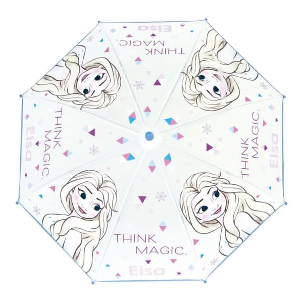 Paraply Frozen One heart Turkis Grøn (Ø 80 cm)