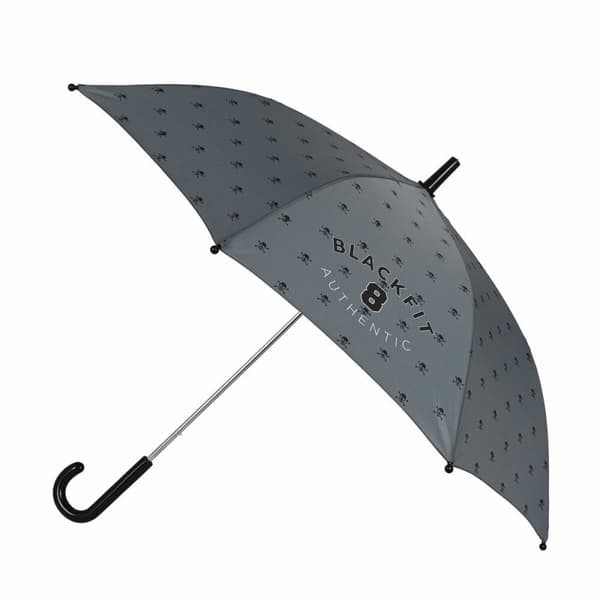 Paraply BlackFit8 Skull Sort Grå (Ø 86 cm)