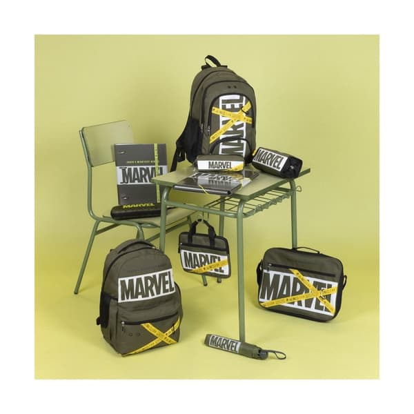 Foldbar Paraply Marvel Grøn (Ø 97 cm)