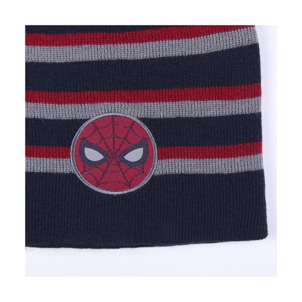 Børnehat Spiderman Grå (Onesize)