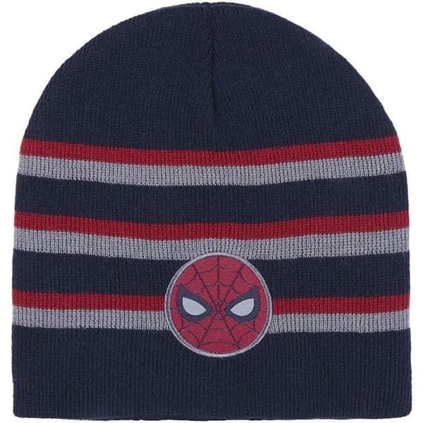 Børnehat Spiderman Grå (Onesize)