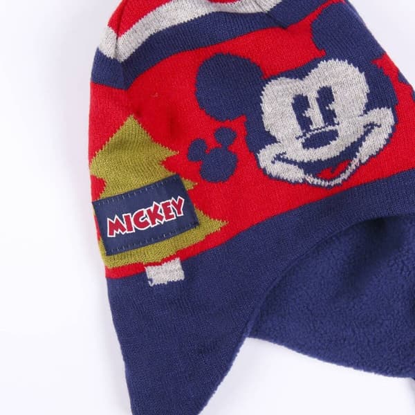 Børnehat Mickey Mouse Rød (Onesize)