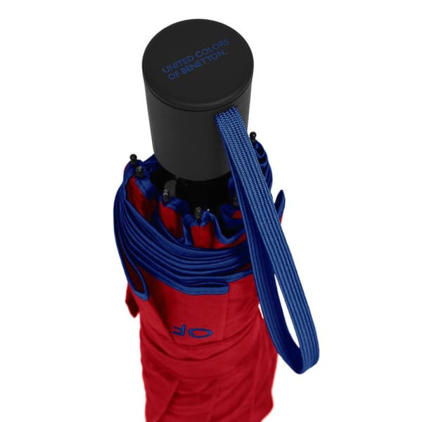Foldbar Paraply Benetton Rød (Ø 93 cm)