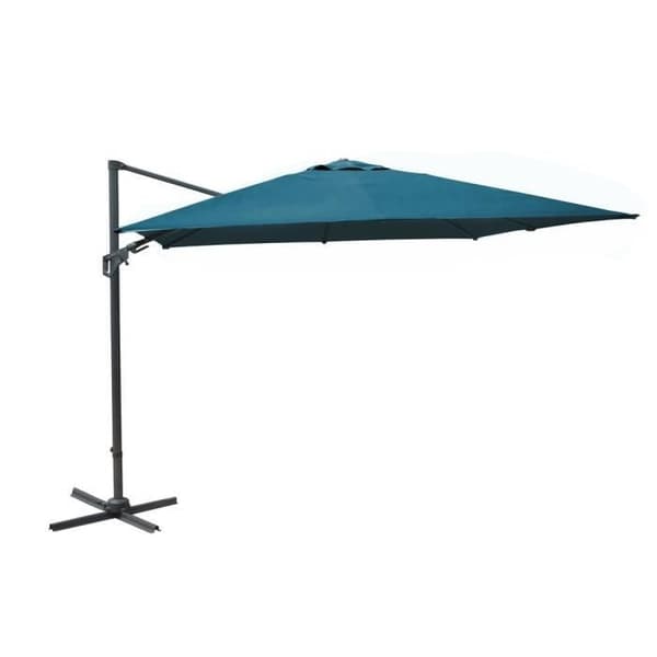 Parasol Deporte 3X3/8 Nh20 Tiltbar vev - Blå - PROLOISIRS - Rund - Offsetstång - Aluminium