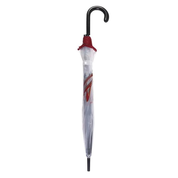 Paraply Harvard Gennemsigtig 89 cm Rød