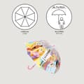 Miniatyrbillede 2 af 6: Paraply Princesses Disney Ø 71 cm Multifarvet PoE 45 cm