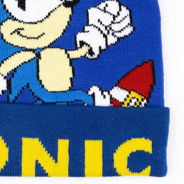 Børnehat Sonic Blå (Onesize)