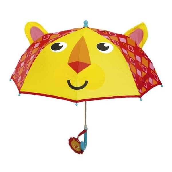 Fisher-Price lejonparaply gul/röd 80 cm