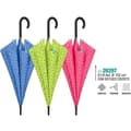 Miniatyrbillede 2 af 2: Paraply Perletti 61/8 Fluorescerende Frø Mikrofiber 102 cm