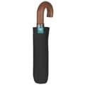 Miniatyrbillede 1 af 2: Foldbar Paraply Perletti 58/8 Træ Sort Ø 104 cm