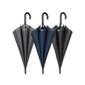 Miniatyrbillede 1 af 2: Paraply Perletti 65/8 GOLF Glat Med trimme Mikrofiber Ø 116 cm
