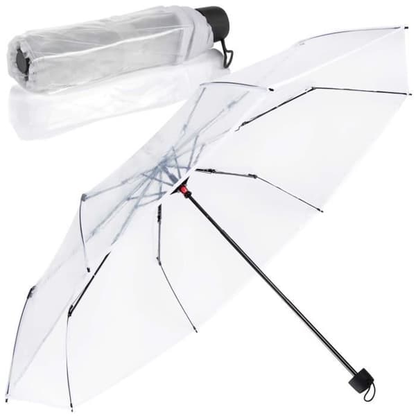 Paraply - Transparent - Elegant - POE - Unisex - Vuxen