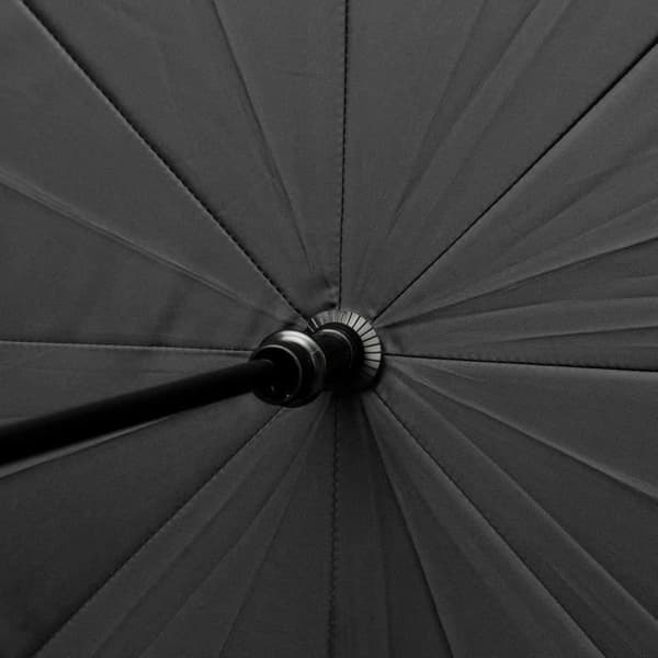 TEMPSA Paraply Dubbellagers Inverterat Paraply Parasoll Anti-UV SVART