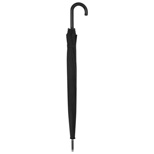vidaXL Paraply automatisk svart 120 cm -  Parasoll & paraplyer