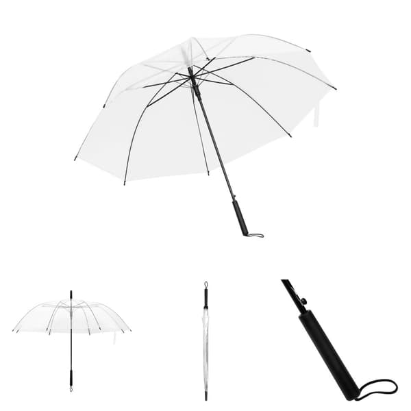The Living Store Paraply genomskinligt 107 cm -  Parasoll & paraplyer