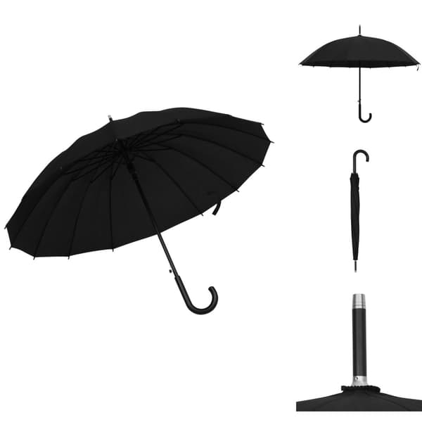 Aurinko- & sateenvarjot - Living Sateenvarjo automaattinen musta 105 cm