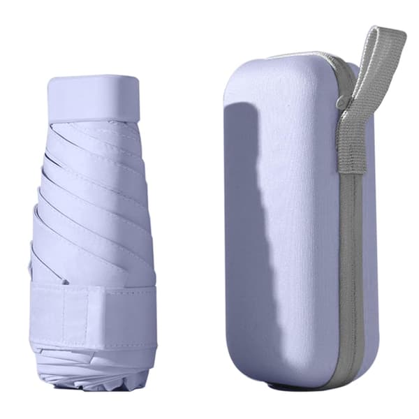 Kompakt och Stilrent Mini Paraply med UV-skydd i Flera Färger