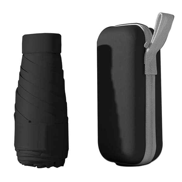 Kompakt och Stilrent Mini Paraply med UV-skydd i Flera Färger