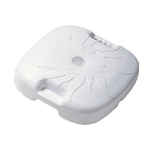 Pied Parasol ADRIATIC ADC45E i Plast eller - Vit - 44x44x12 cm