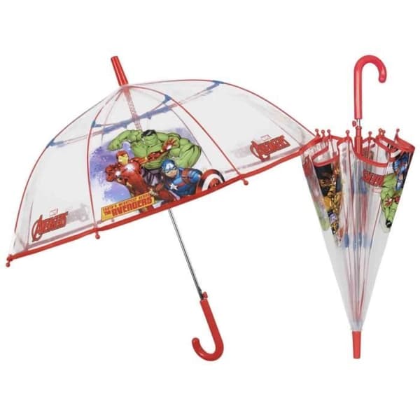 Barnparaply Avengers Campana - transparent - 5x67x5 cm