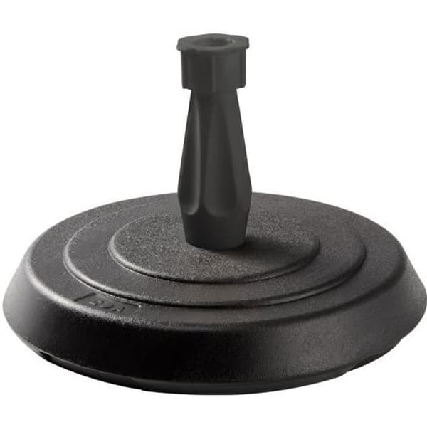 Rund betongparasollfot - EDA PLAST - Mörkgrå - 14kg