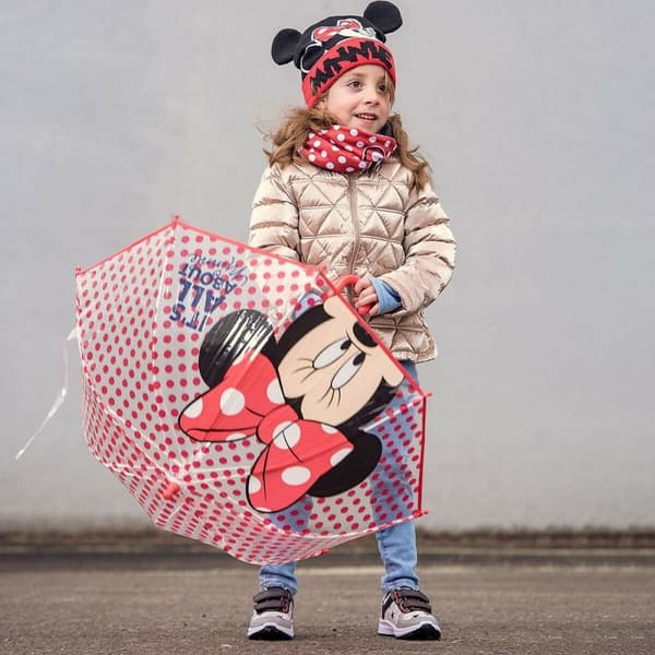 Paraply Minnie Mouse Rød (Ø 71 cm)