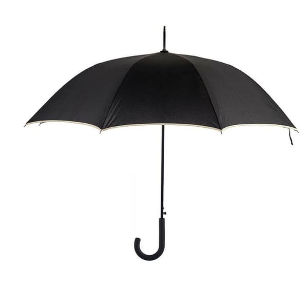 Paraply Svart Kräm Metall Fibrer 95 x 95 x 86 cm (12 antal)