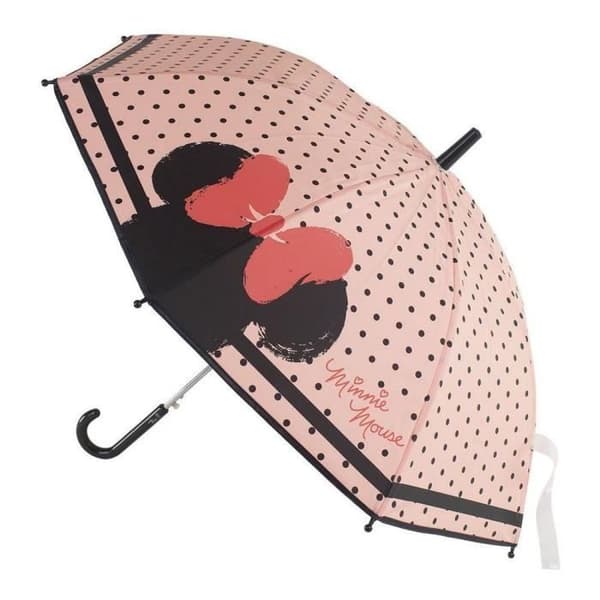 Paraply - Minnie Mouse - Rosa - Automatisk - 81 cm - 100% EVA