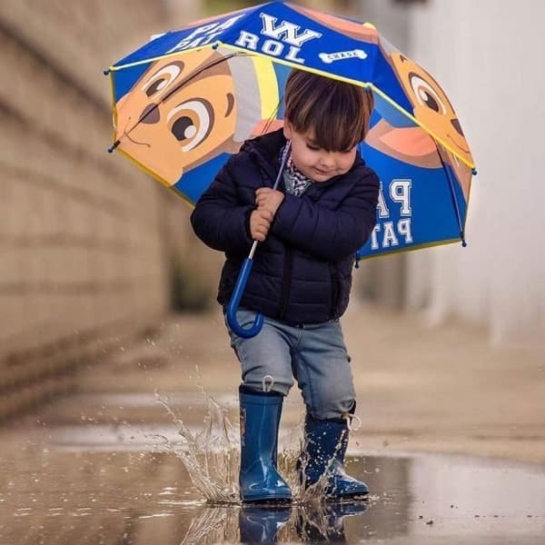 Paraply The Paw Patrol Ø 71 cm Blå - - - The Paw Patrol