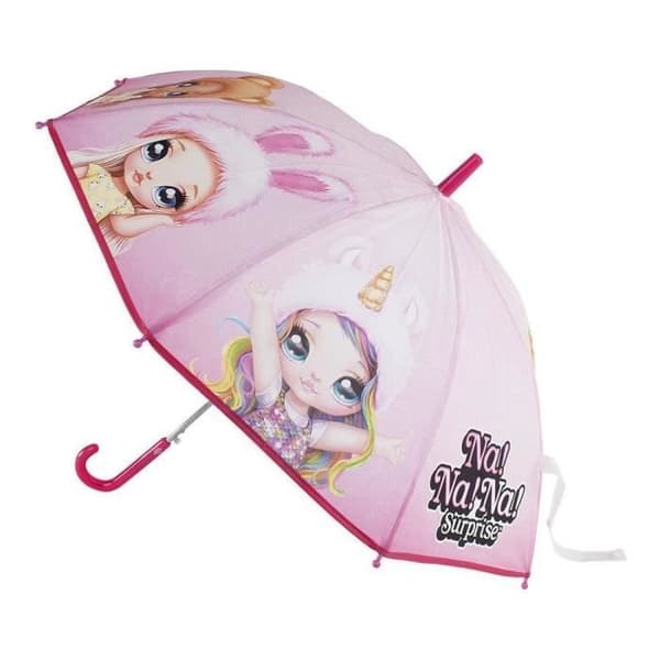 Paraply - Na!Na!Na! Surprise - Ø 81 cm - Rosa - 100 % EVA - För Flicka